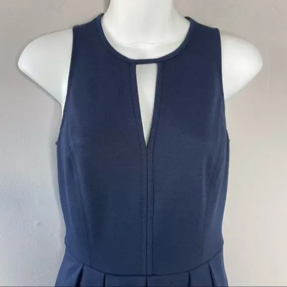 REBECCA TAYLOR Dress Womens Size 2 Fit & Flare Feminine Nautical Party Holiday - Picture 3 of 9